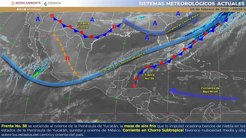 FOTO: Twitter @conagua_clima.