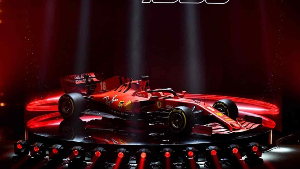 Escudería Ferrari presenta su nuevo monoplaza para 2020