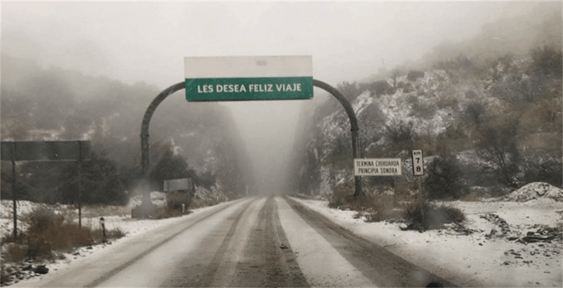 Continúan nevadas y bajas temperaturas en Sonora por frente frío 39