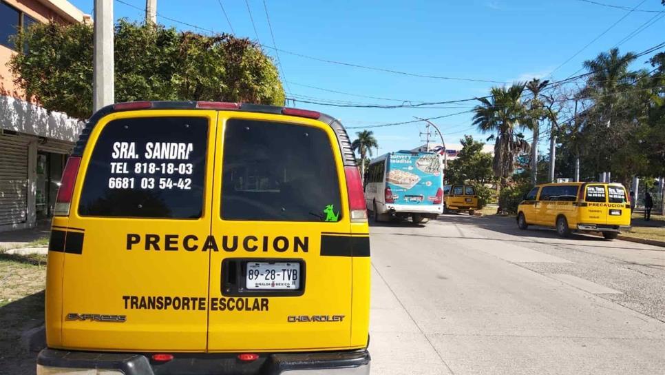 Alertan sobre unidades de transporte escolar pirata