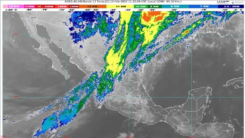 Pronostican nevadas en sierras de Chihuahua, Coahuila y Durango