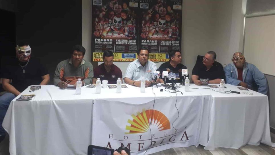 Anuncian función de lucha libre de AAA en Los Mochis