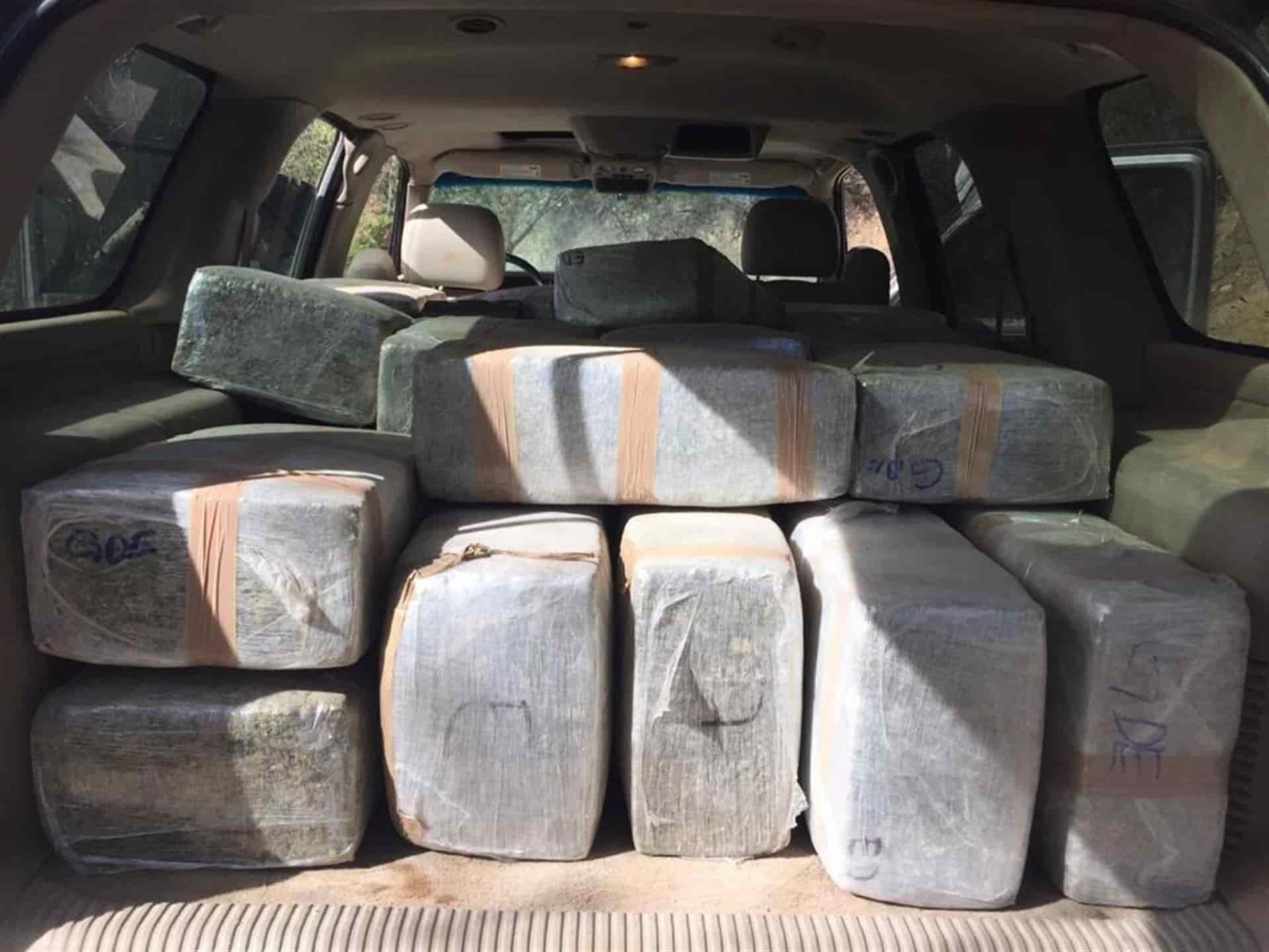 Militares aseguran 300 kilos de mariguana en La Mesa del Frijol