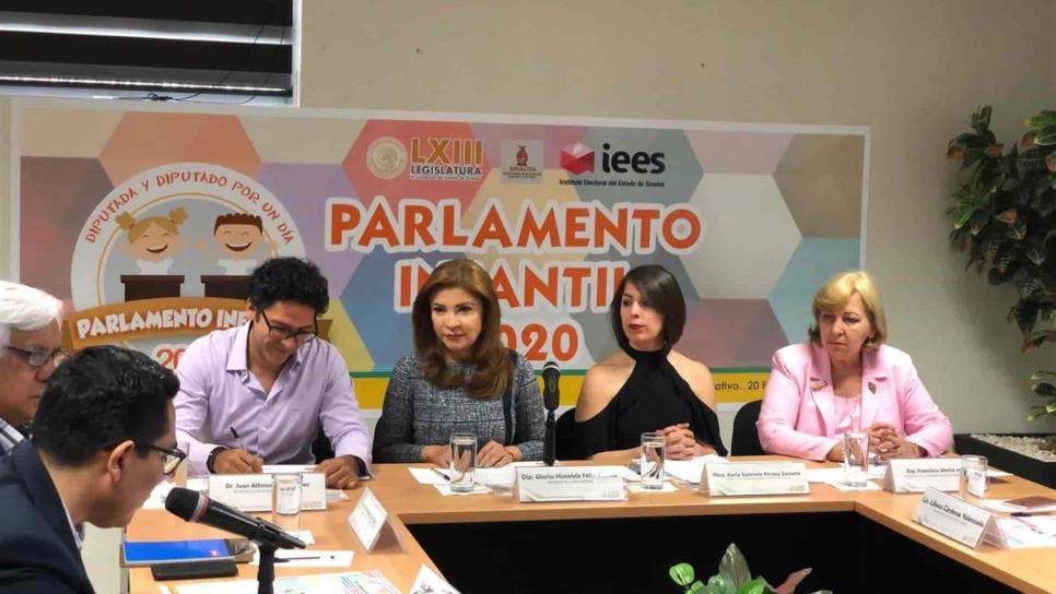 Diputados por un día, lanzan convocatoria para el Parlamento Infantil