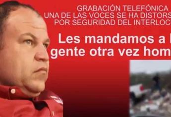Difunden supuesta amenaza del líder del Stasac