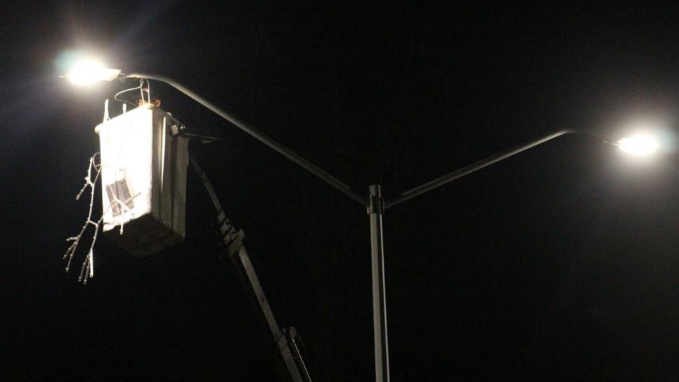 Se han invertido 380 mil pesos en lámparas LED en Culiacán: Servicios Públicos