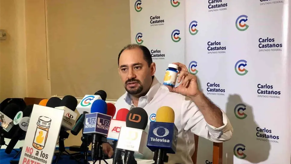 Medicinas patito consigue el Gobierno Federal: Carlos Castaños