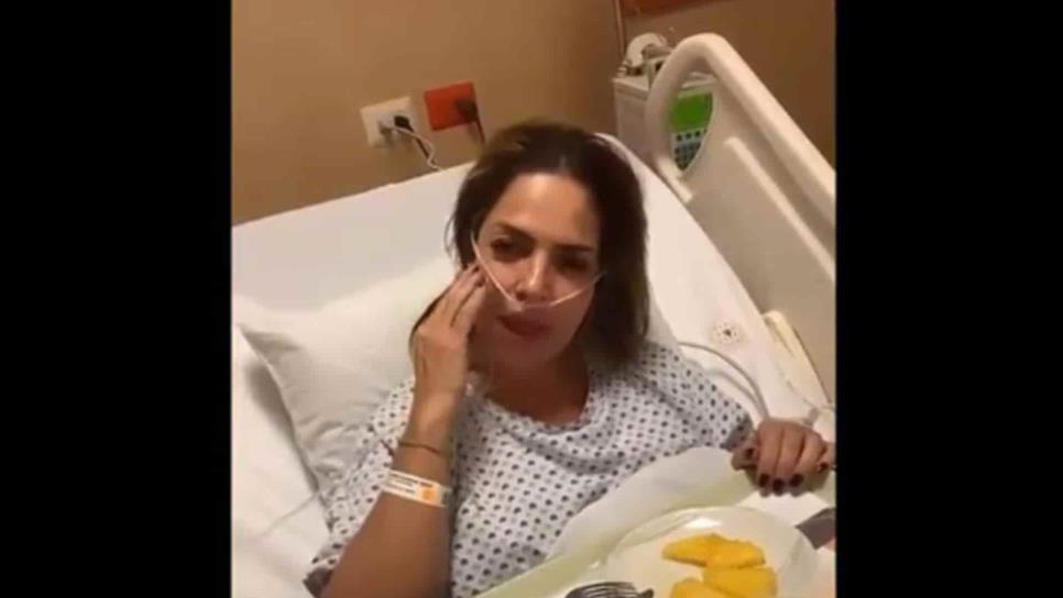 Ana María Alvarado hospitalizada por ataque isquémico