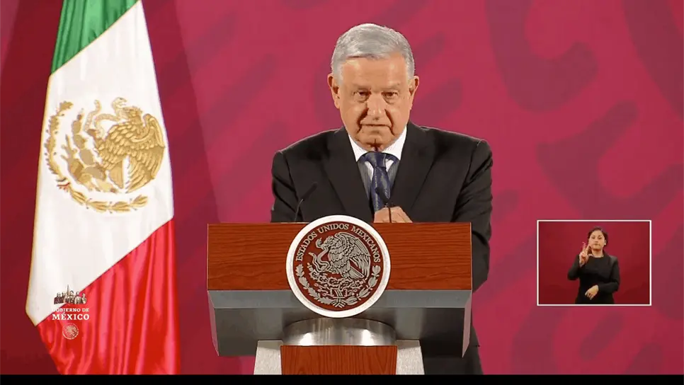 FOTO: Transmisión Gobierno de México.
