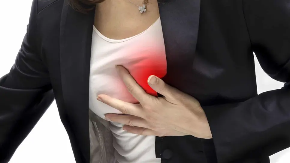 Mujeres, con mayor riesgo de infarto