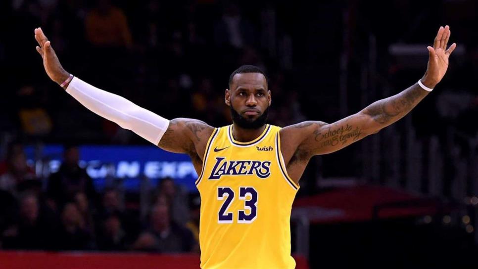 LeBron James se niega a jugar con arena vacía, como pretende NBA