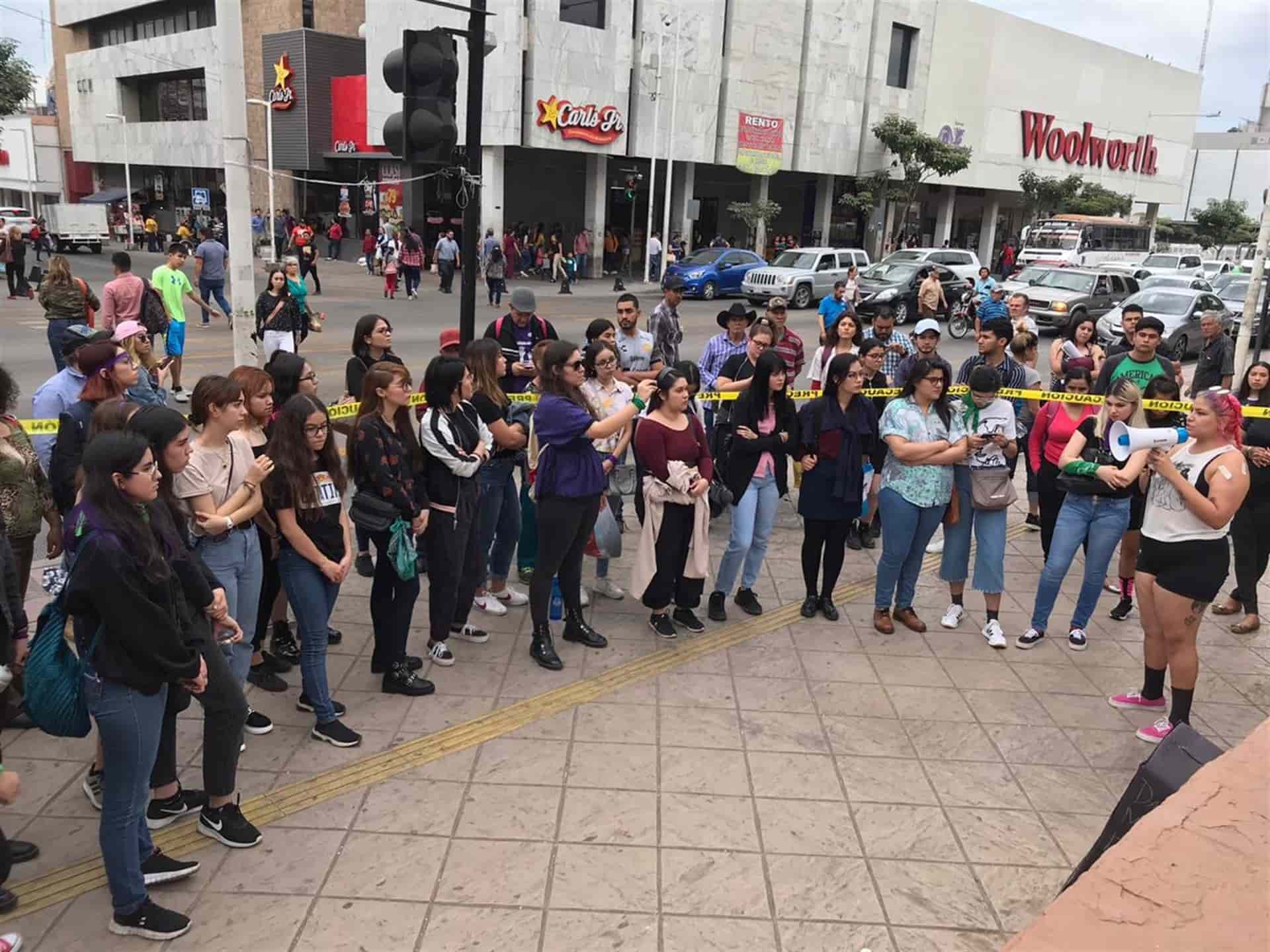 Arrancan en Culiacán manifestaciones feministas