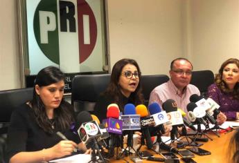 Busca el PRI que se aplique Ley Ingrid en Sinaloa