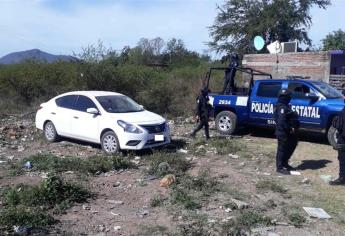 Localizan dos vehículos robados en Agua Caliente de los Monzón