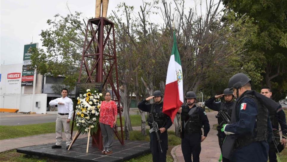 Conmemoran en Ahome 82 aniversario de la Expropiación Petrolera