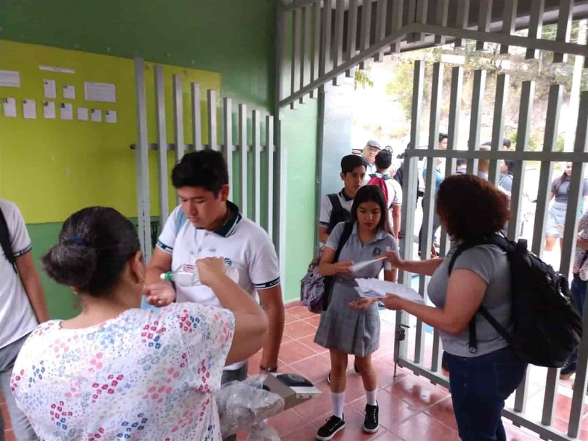 Operan medidas preventivas contra Covid-19 en Cobaes Zona 05