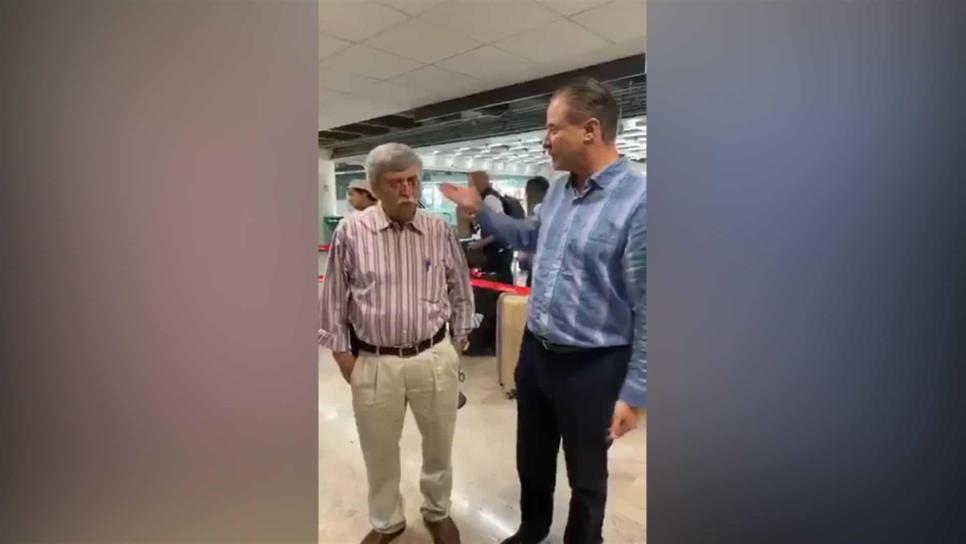 Supervisa gobernador filtro sanitario en aeropuerto de Culiacán