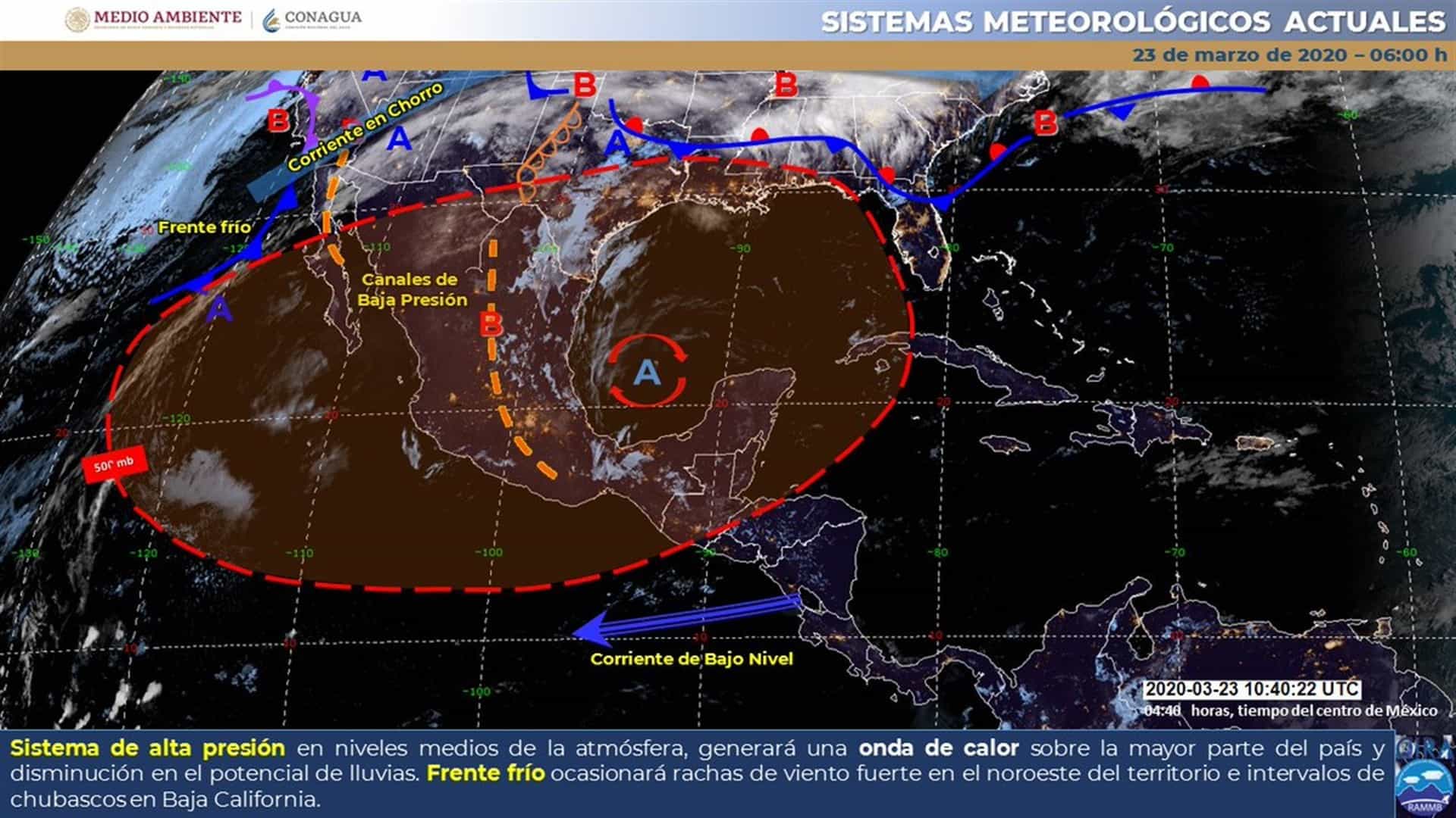 FOTO: Twitter @conagua_clima