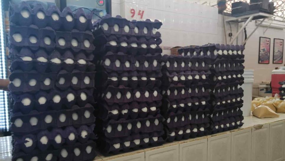 Aumenta el precio del huevo hasta 75 pesos la cartera