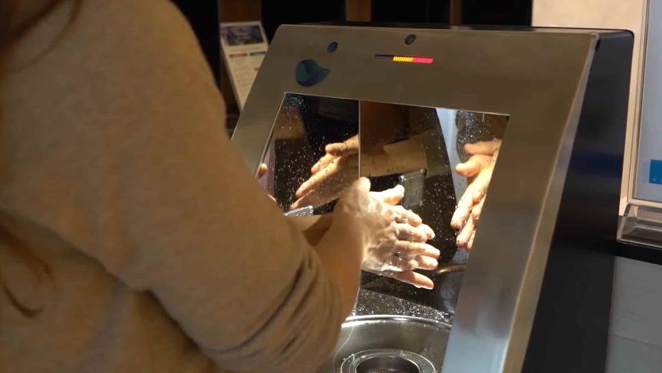 Empresa israelí desarrolla lavamanos inteligente contra el coronavirus