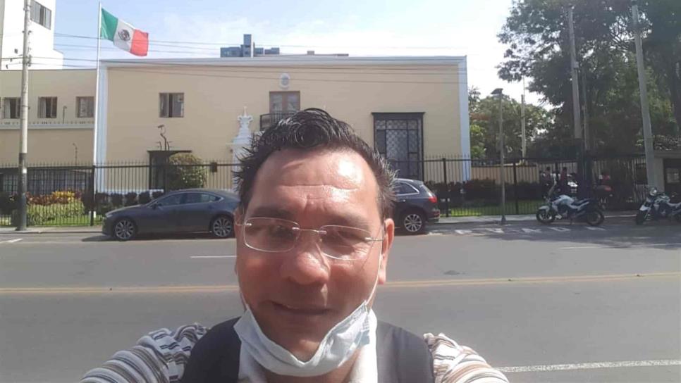 Mazatleco varado en Perú tiene salvoconducto para regresar a México