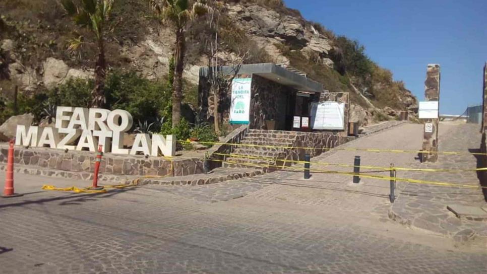 Cierran acceso al Faro de Mazatlán por coronavirus