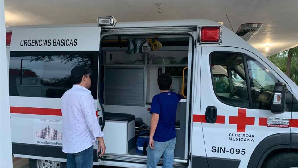 Entregan equipo especial a Cruz Roja Choix para atender pacientes con Covid-19