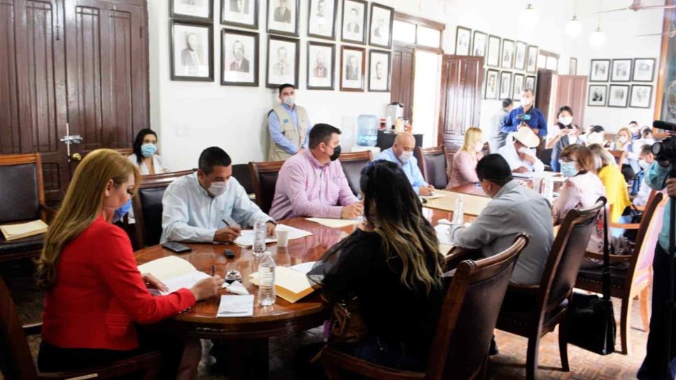 Cabildo de El Fuerte acuerda acciones para evitar contagios de Covid-19