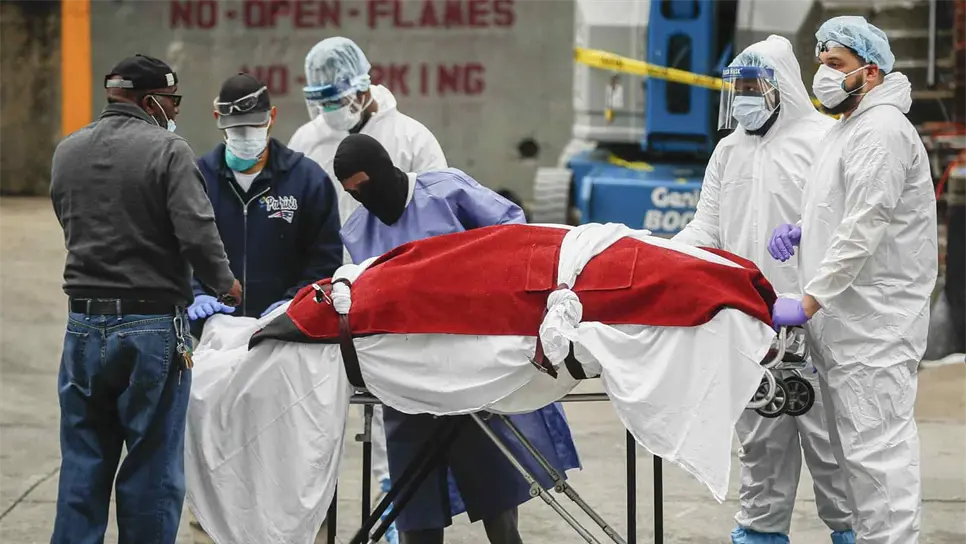 NY supera los 100 mil casos, fallecen otras 562 personas
