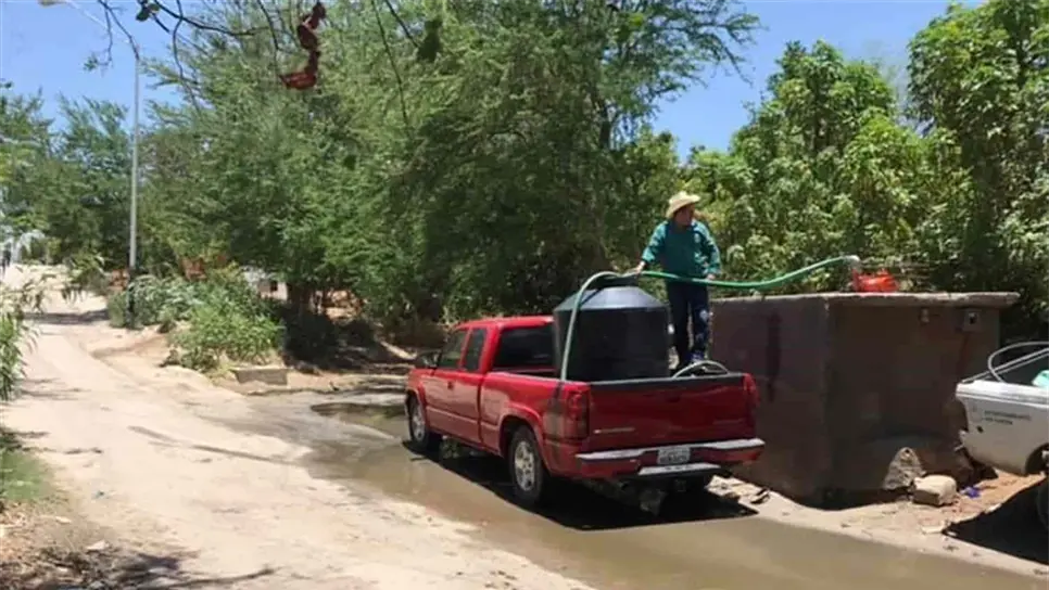 Sufren por la falta de agua 15 comunidades de Choix