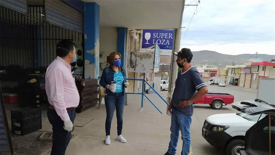 Verifican que tiendas de autoservicio cumplan medidas sanitarias por Covid-19