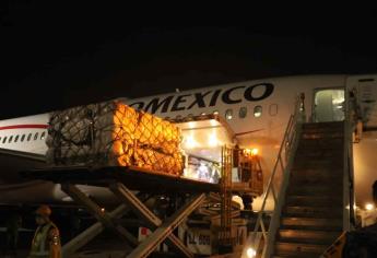 Arriba a México segundo cargamento con insumos médicos de China