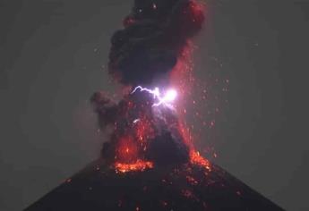 Se registran erupciones volcánicas en cadena después de la del Krakatoa