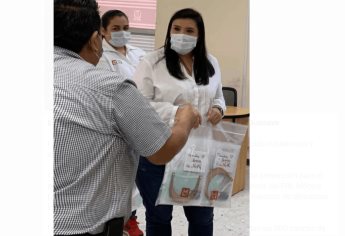 Entregan 300 kits de protección a personal médico de Guasave