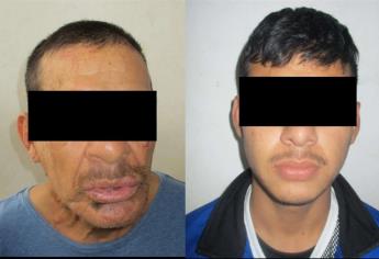 Policías de Ahome detienen a dos sujetos con metanfetamina