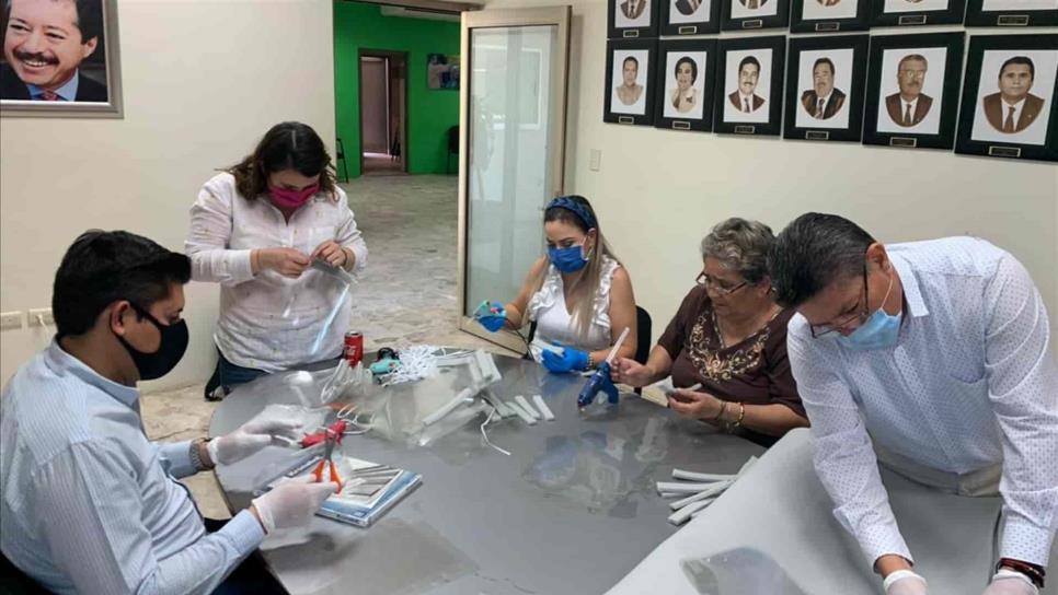 PRI Ahome donará máscaras protectoras en hospitales de Los Mochis