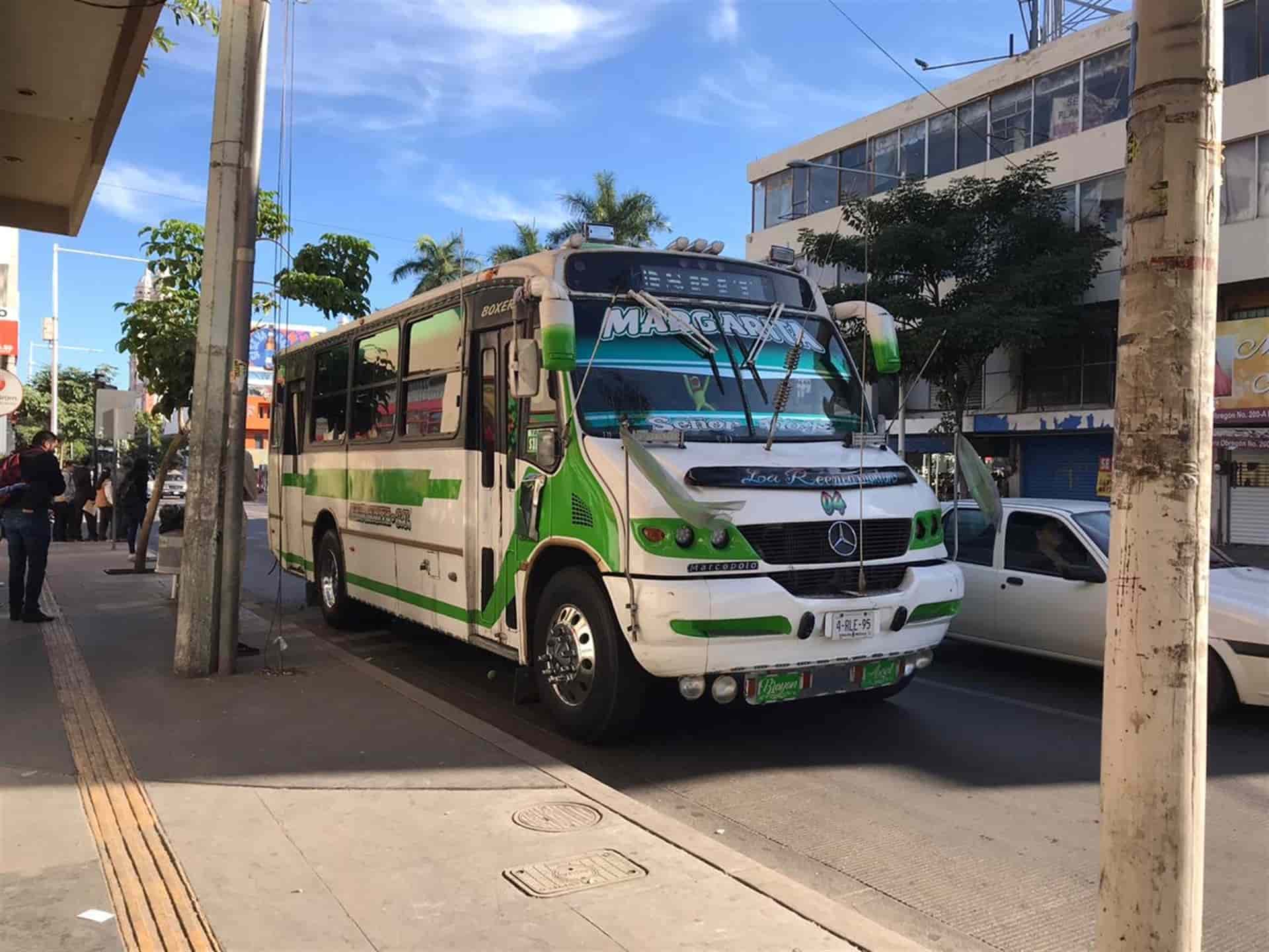Cambian rutas de camiones urbanos con cierre del Centro de Culiacán