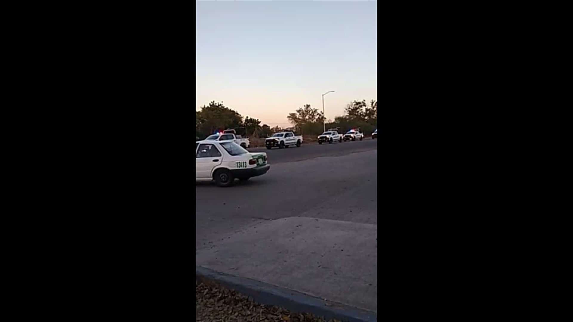 Arriban decenas de patrullas de la Guardia Nacional a Los Mochis