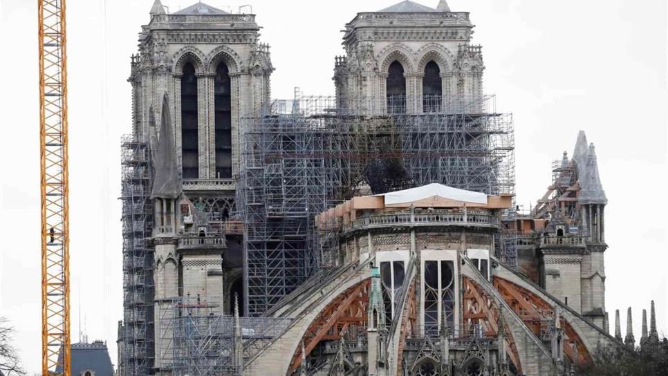 Reinician el lunes restauración en catedral de Notre Dame