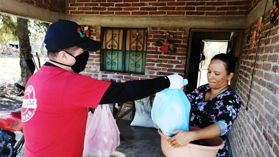 Entregarán 7 mil 500 despensas a afectados por Covid-19 en Elota