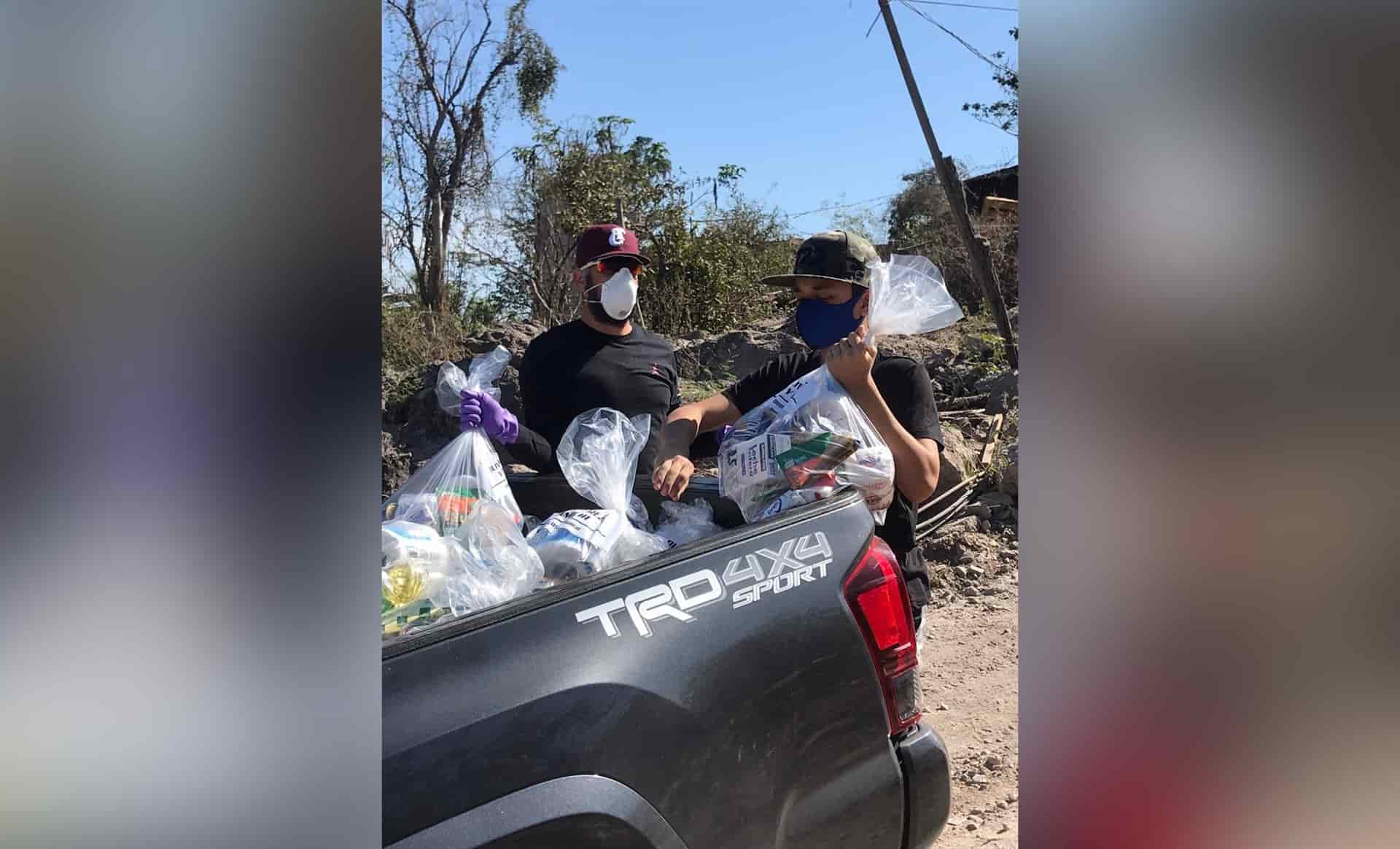 Óliver Pérez apoya a familias vulnerables
