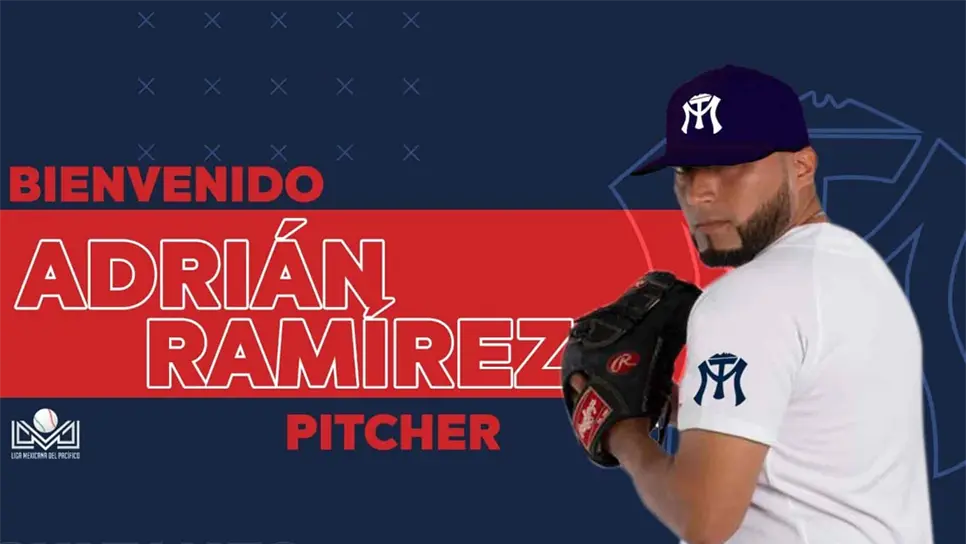Adrián Ramírez llega a Sultanes para el invierno