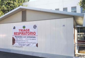 Entra en funciones el triage respiratorio del HG de Los Mochis