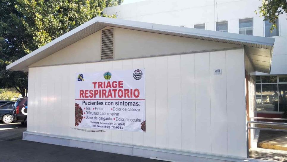 Entra en funciones el triage respiratorio del HG de Los Mochis