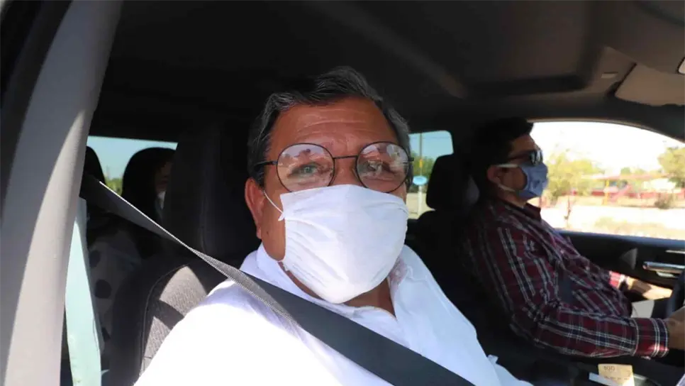Jaime Montes Salas en una de sus actividades en Sinaloa. FOTO: Archivo.