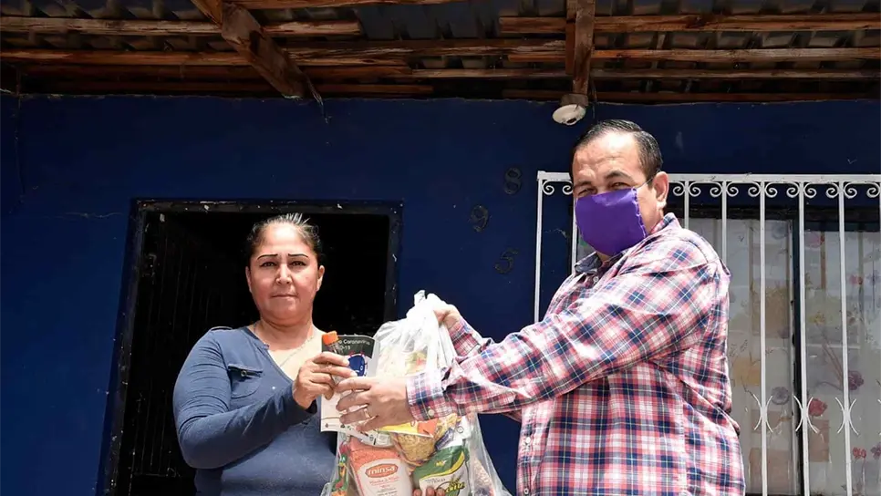 Distribuye Didesol 9 mil despensas a familias vulnerables de Ahome