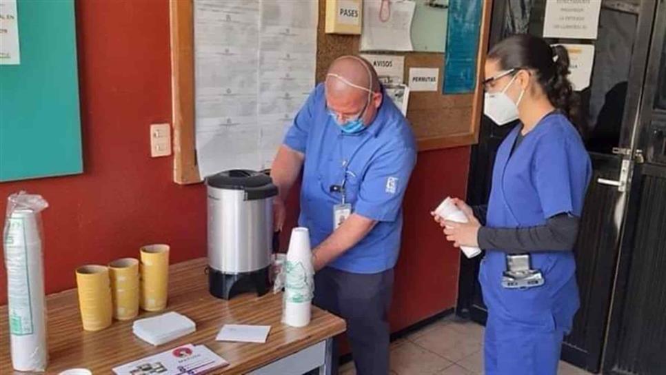 Regala cafetería de Culiacán café de olla a trabajadores de la Salud