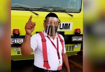 Bomberos exigen mayor equipamiento contra Covid-19 en el AICM