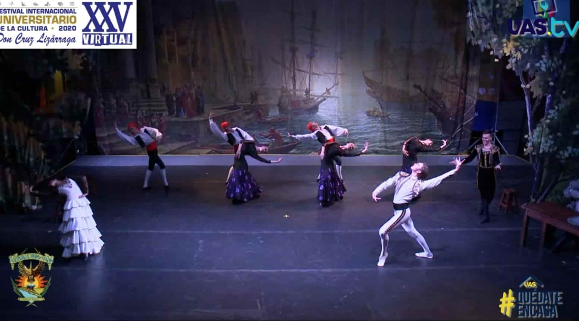 Desde casa disfrutan del Ballet Ruso por Festival Cultural de la UAS