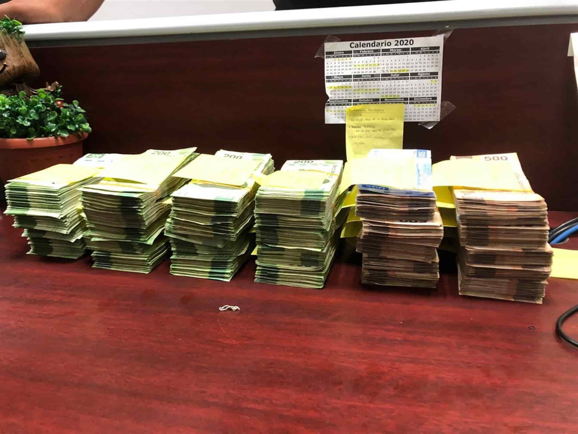 Guardia Nacional asegura casi 1 mdp en Las Brisas